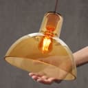 Modern Vintage Ceiling Gold Glass Pendant Lamp M0223
