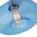 Modern Vintage Blue Glass Dome Ceiling Pendant Lamp M0237