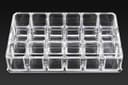 Cosmetic Clear Make Up Organiser Acrylic 18 Sections for Lipstick Lip gloss Nail Polish M8118