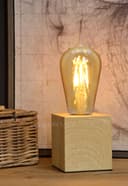 Retro Vintage LED 6w Dimmable Squirrel Cage Bulb Smoked Gold Glass ST58 B22