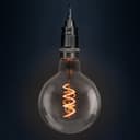 2w Vintage LED G125 Bulb E27 Spiral Filament Smoke Grey