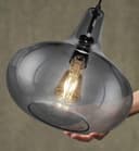 Modern Tear Drop Dome Ceiling Glass Pendant Lamp M0240