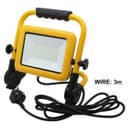 50W LED Work Light Portable Flood Light Plug in 240v IP65 6000K WL03
