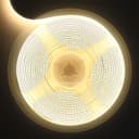 Warm White LED Tape Strip Light Continuous COB Illumination 5 Metres 12V