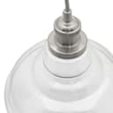 Modern Retro Ceiling Clear Glass Pendant Lamp H3021