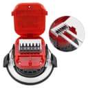 8W Fire Rated Downlights Dimmable Black