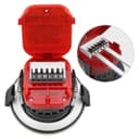 8W Fire Rated Downlights Dimmable Brushed Chrome 