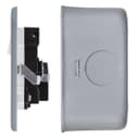 13 Amp Metal Clad Socket 2 Gang Switched Socket 250v with Dual USB Charger
