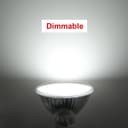 LED 63mm GU10 Dimmable Cool White 7w Frosted Cover 240v 