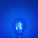6W LED BLUE Light Bulb B22 Bayonet BC Glass A60