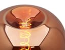 4w LED Decorative Metallic Glass Apple Copper Coil Filament Light Bulb E27 COPPERAPPLE