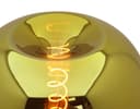 4w LED Decorative Metallic Glass Apple Gold Coil Filament Light Bulb E27 GOLDAPPLE