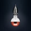 4W LED Crown Copper Light Bulb Mirror Top E27 Cool White 6500k