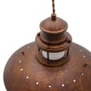 Industrial Ceiling Rustic Pendant Light Caged Lamp Shade Nautical Lantern H3076