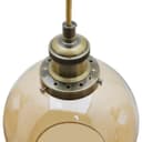 Vintage 3 Lights Ceiling Pendant Lamp Cluster Mini Glass Globe Shades Gold H3133