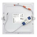 18w LED Square Recessed Ceiling Panel White 4000K 