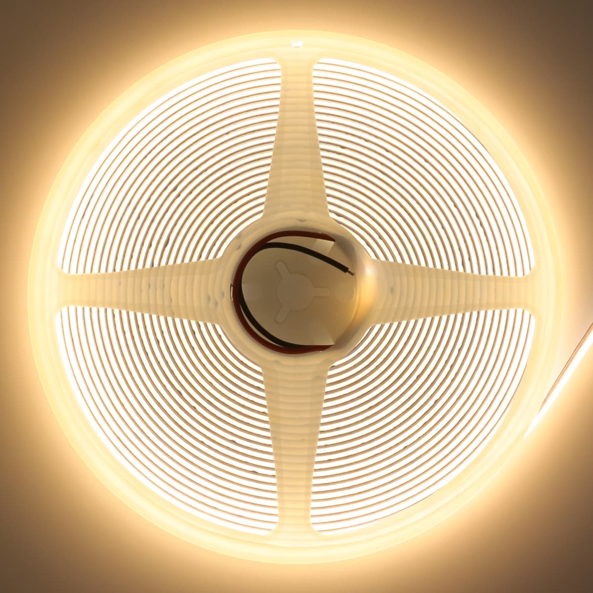 LED Tape Strip Light Continuous COB Illumination 10 Metres 24V Warm White with Driver 10COBSLWW