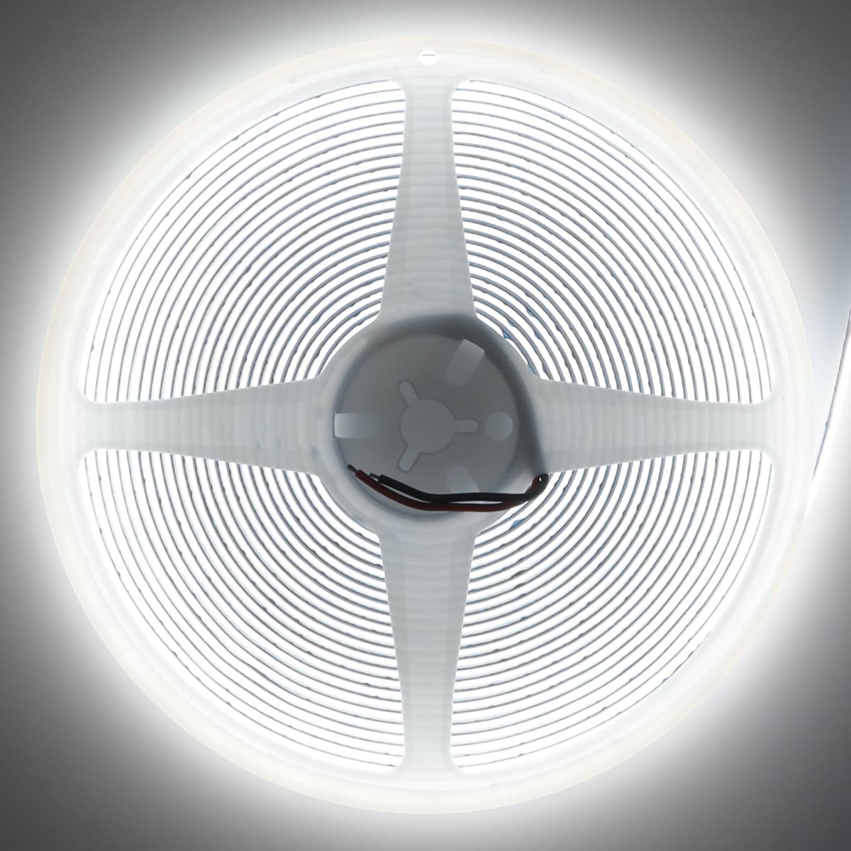 Cool White LED Tape Strip Light Continuous COB Illumination 10 Metres 24V with Driver 10COBSLCW