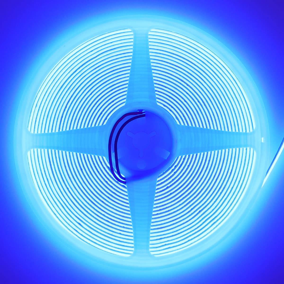 LED Tape Strip Light Continuous COB Illumination 10 Metres 24V Blue with Driver 10COBSLB