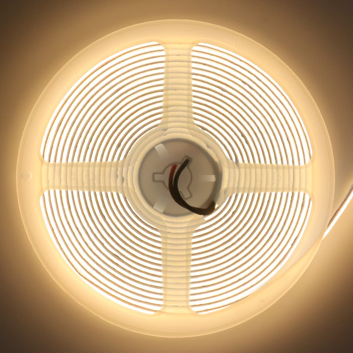 Warm White LED Tape Strip Light Continuous COB Illumination 5 Metres 24V 5COBSLWW with Transformer