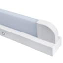 7w LED Bathroom Mirror Wall Light With Pull Cord Warm White 3000K IP44 ML18