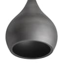 Modern Teardrop Ceiling Pendant Light Grey Pewter Lampshade Retro Brushed Metal 