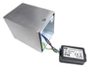 Aluminium Finely Finished Mini Cube Single Outdoor Wall Light Fixture GU10 ZLC066AB 