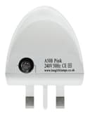 Automatic Pink LED Night Light Plug In Energy Saving Dusk 2 Dawn 