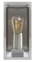 Rectangular Glass Outdoor Wall Light Lantern Stainless Steel Body ZLC083