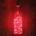 1w Glass LED Bottle Red Fairy String Decorative Filament Light Bulb E27 Edison Screw