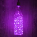 1w Glass LED Bottle Purple Fairy String Decorative Filament Light Bulb E27 Edison Screw