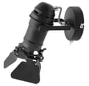 4w Black Industrial Flush Mount Single Adjustable Ceiling Or Wall Spotlight 