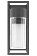 4w Outdoor Modern Rectangular Wall Lantern With Clear Diffuser ZLC079K