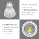10 Pack 7w COB LED GU10 Replacement 65w Halogen Cool White