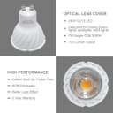 10 Pack 7w COB LED GU10 Replacement 65w Halogen Warm White