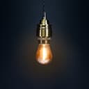 Pack of 2 LED Filament Light Bulb 1w E27 Edison Screw Warm White Decorative Festoon Lamp 