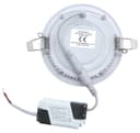 6w LED Round Recessed Ceiling Flat Panel Ultra Slim Warm White 