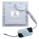 6w LED Square Recessed Ceiling Panel Cool White 6500k
