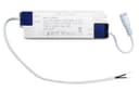 40w 600 x 600 Surface Mount Frame with LED Panel White Body 6500k 