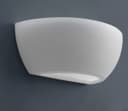 Modern Unique Style White Ceramic Indoor Contemporary Wall Light Lamp 