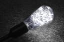 1w  E27 ST58 LED Cool White Fairy String Filament Light Bulb