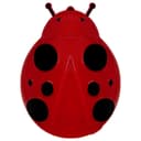 1W LED Night Light with Auto Sensor Red Ladybug Plug In Dusk to Dawn A62R