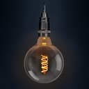4w Vintage LED G125 Bulb E27 Spiral Filament Smoke Grey