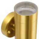 Modern Double Outdoor Wall Light Stainless Steel Brass IP65 with LED 5w Warm ZLC383