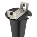 3W LED PIR Sensor Bollard Outdoor Garden Spike Light Black Stainless Steel 6500K IP54 ZLCA06