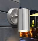 4w Modern Outdoor LED Stainless Steel Single Wall Light Warm White ZLC314