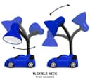 Racing Car Desk Lamp Flexible Blue and Black 