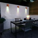 Modern Outdoor Wall Light Copper Finish IP65 ZLC098C