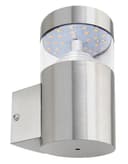 3w Modern LED Outdoor Garden Wall Light Stainless Steel IP44 Warm White ZLC044