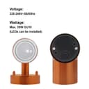 Modern Outdoor Wall Light Copper Finish IP65 ZLC098C